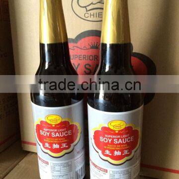 Chinese Supplier Organic Halal Light Soy Sauce 500ml photo-4