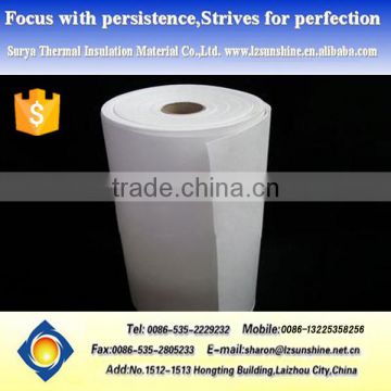 Sound Proof Ceramic Fiber Insulation Paper For Backup Of Brick Blast Furnace