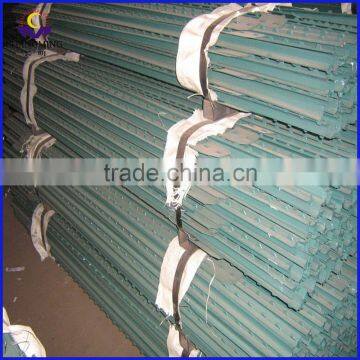 Bitumen Painted Green Color Studded T Post photo-5
