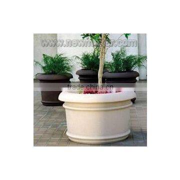 Rotational Molded Garden Pot , Plastic Flowerpots photo-2