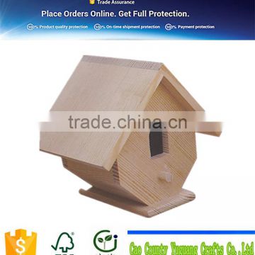 small wooden house design for small bird outdoor