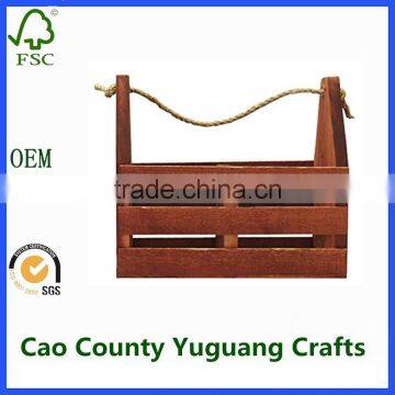 2 Pack Bottle Carrier Cheap Wooden Craft Beer Growler Bottle Beer Carrier photo-2