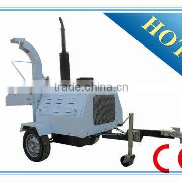 Diesel engine wood chipper, CE approved