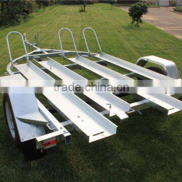 galvanized Motorcycle Trailer