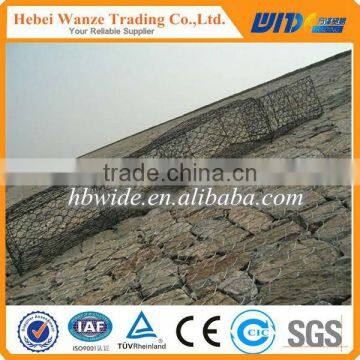 High quality galvanized welded gabion box / welded gabion basket / hesco barriers (FACTORY MANUFACTURER)