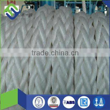 White marine used PP monofilament mooring rope