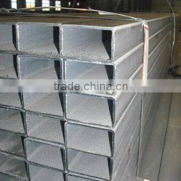 Pre Galvanized Rectangular Pipe / Square Steel Pipes and Tubes photo-2