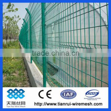 CE certificated galvanized and PVC coated Welded Wire Mesh Fence