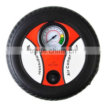 Portable 260PSI DC 12V Car Tire Inflator Excellent for carry out