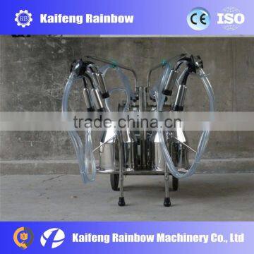 New Designed High Efficiency Mobile Dairy Cattle Milking Machine