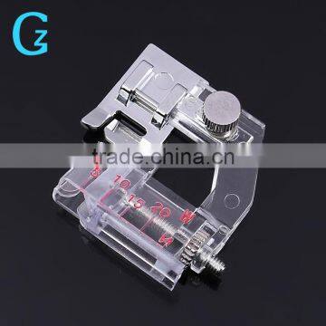 Portable Snap-on Bias Binder Tape Binding Sewing Machine Presser Foot Sewing Supplies for All Low Shank Snap-on Singer Brother B photo-2