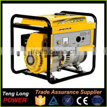 Different color options 5 kw 3 phase gasoline generator