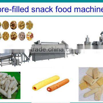 automatic chocolate/cream/peanut butter filling snack bar processing machine equipment