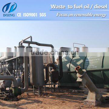 With Auto-feeding and Auto-welding Machine Tire Pyrolysis Oil Machine