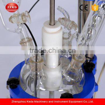 Salable Jacketed Multi-function Glass Reactor photo-2
