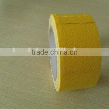 PVC 80 grits yellow color anti slip tape