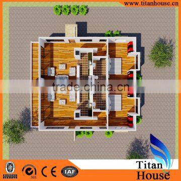 2015 Beautiful Design China Supplier Modern Steel Prefab Duplex Villa photo-4