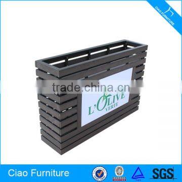 Wooden Furniture LED Lighting Planters
