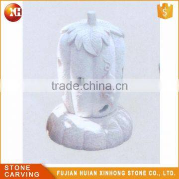 Eruopean Style Granite Creative Stone Led Lantern For Sale