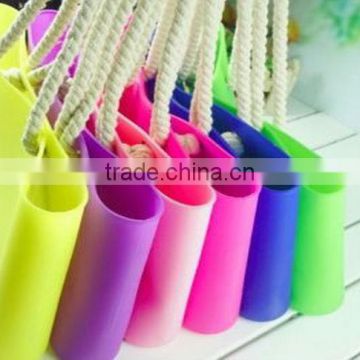 Silicone bech bag /Silicone Beach handbag Bag/Silicone Bag for Women