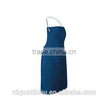 Cotton fashion look kitchen apron with front pocket as promotion