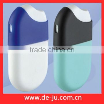 Oval Shape Push Sprayer Plastic Perfume Atomizer