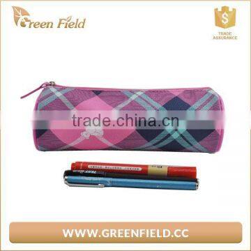 2017 fashion China factory leather pencil case carry Pencil boxes