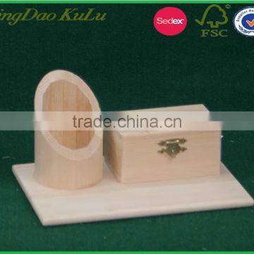 factory price top quality cheap handmade wooden pen holder,wooden pen holder