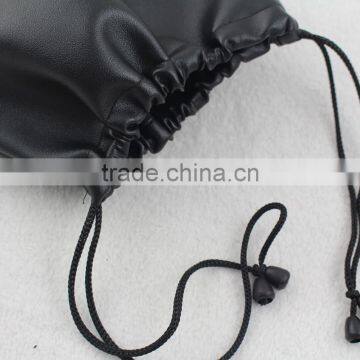 Leather Bag Leather Drawstring Bag for Man photo-3