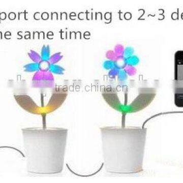 Wonderful Dancing Flower Speaker Sunflower LED Flashing Decorative Speaker For Wholesale photo-6