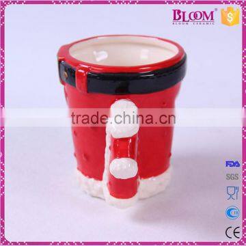 Unique Shape Ceramic Decoration Christmas Mug photo-2