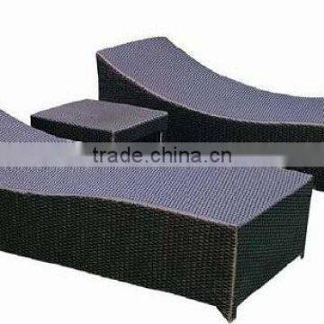 Hot Sale Outdoor Rattan Lounge Bed photo-2