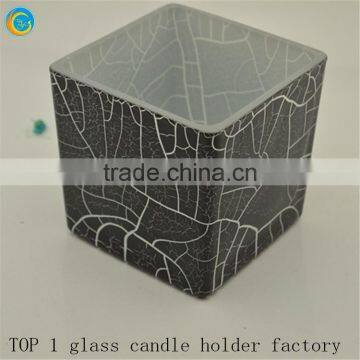 square large glass wedding centerpiece vases