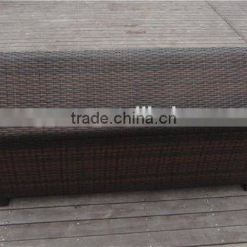 Woven Aluminum Outdoor Furniture Rattan Storage Boxs photo-4