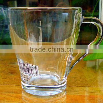 Shanghai Square 9.8oz 280ml pilsner glass coffee mug