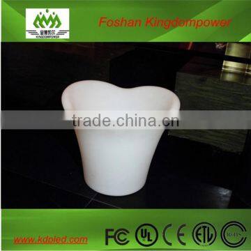 Modern flash LED plastic multi-color ice cooler