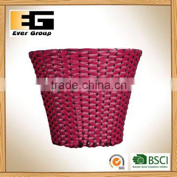 Red Rattan Garden Planter/ Storage Baskets/Bathroom Basket photo-2