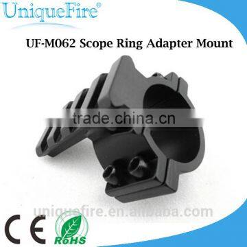 Uniquefire UF-M062 Gun Mount 25.4mm Rifle Scope Ring Adapter Mount Weaver Rail