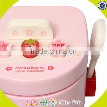 Wholesale Baby Wooden Rice Cooker Toy, High Quality Kids Wooden Rice Cooker Toys, Cheap Wooden Rice Cooker Toy W10D017 photo-4