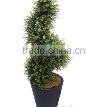 Artificial Buxus Spiral