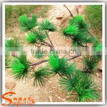 Wholesale Artificial Potted Pine Needle Christmas Tree Branches photo-6