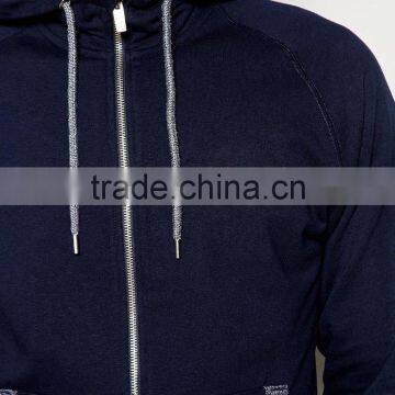 Contrast Cuff & Hem Hoodie photo-4