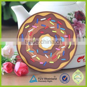 Promotional gift drink rubber coaster silicon