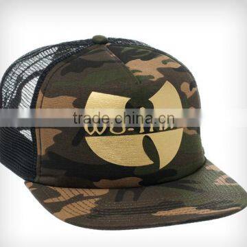 2015 New Style Camo Gold Screen Printed Trucker Hats photo-3
