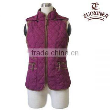 2014 women down padding quilted cotton bomber jackets