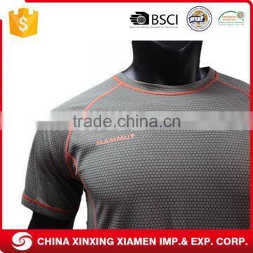 Short Sleeve Printed T-Shirt Customize Man Sports Wear photo-4