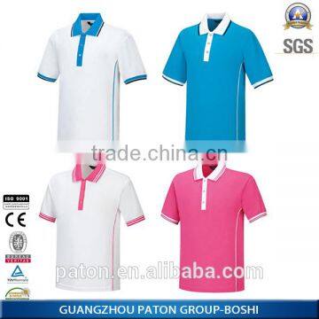 Custom Polo Shirt Various Colors Mens Polo Shirt 100% Cotton