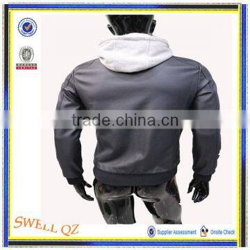 2016 Top Fashion Italian Jacket Mens Leather Blazer photo-5