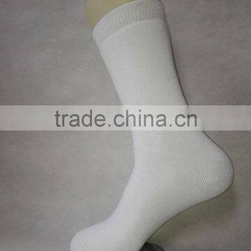 Blank 100% Polyester Socks for Sublimation White Tube Socks photo-5