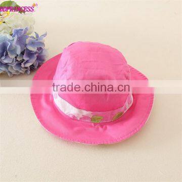 cheap lovely bulk sun straw hats for baby girl summer little girls straw hats with flowers printing